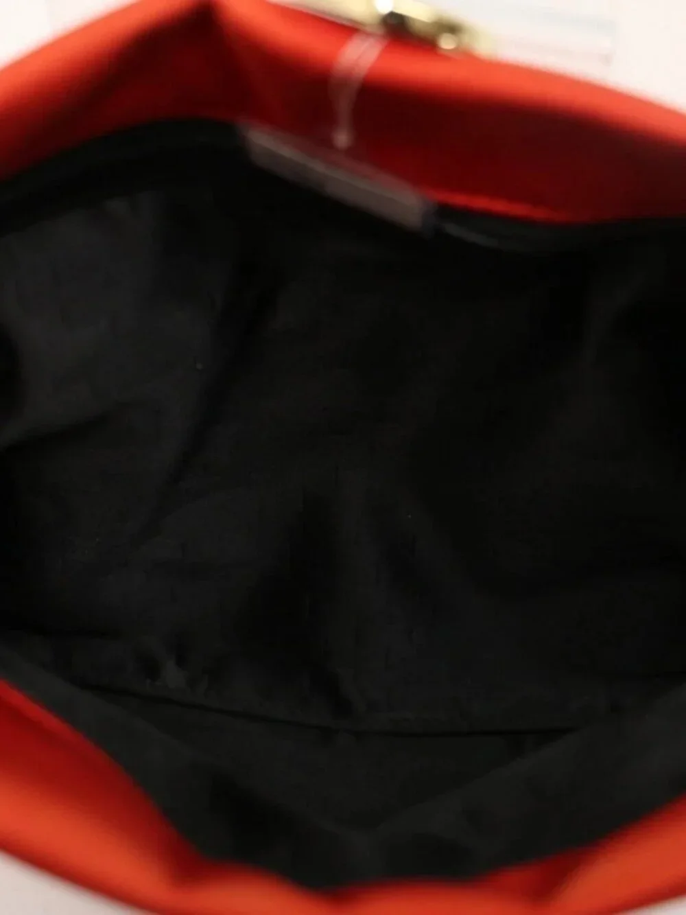 Bvlgari Satin Red Evening Bag/Clutch